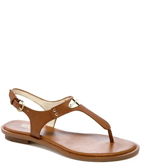 michael kors kit leather sandal|Michael Kors sandals outlet online.